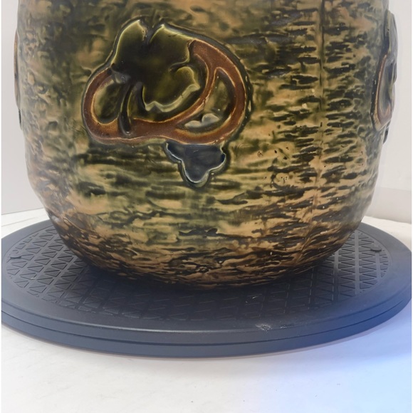 Antique Roseville Pottery Imperial 1 Jardiniere Flower Pot Art Pottery VHTF rare - Picture 5 of 8